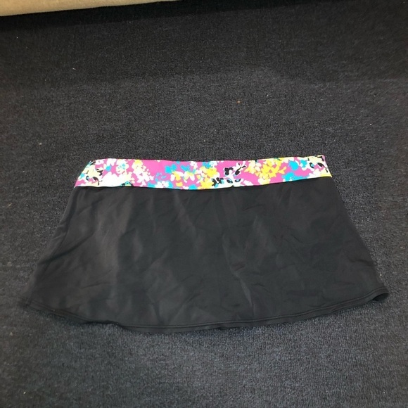 ANA A New Approach Black & Multi-Colored Floral Bikini Size 10 - Picture 9 of 13